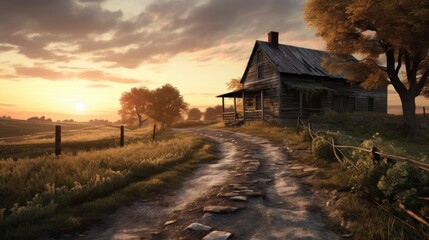 old farm house © Aqib