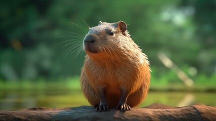 prairie dog eating grass