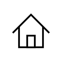 vector house icon, home icon