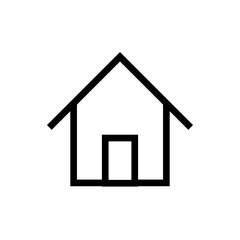 vector house icon, home icon