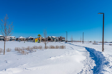 Swick Park in Saskatoon, Saskatchewan