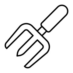 Digging Tools Outline Icon