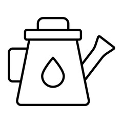 Watering Can Outline Icon