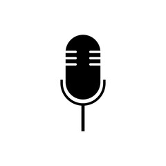 microphone icon, podcast icon