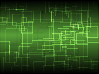 Cyber ​​background material (green)