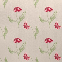 seamless pattern with roses