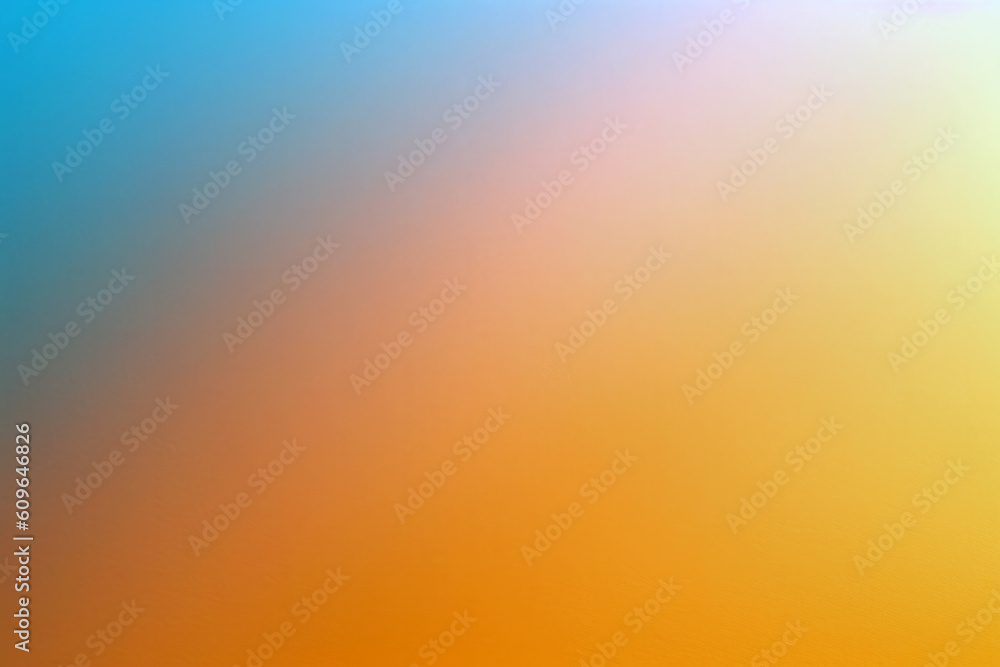 Poster colorful gradient abstract with blue and yellow background. for web design.