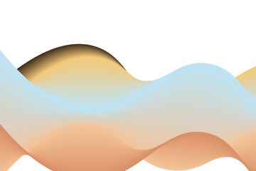 abstract background with waves