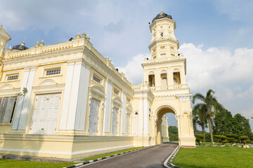 Masjid Sultan Abu Bakar, Johor Bahru one of the famous Mosque and Landmark, Malaysia