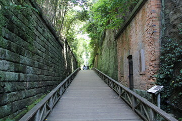 Fort Ruins in Sarushima Island, Yokosuka, Japan