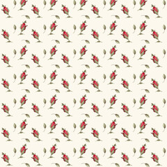 seamless background with hearts