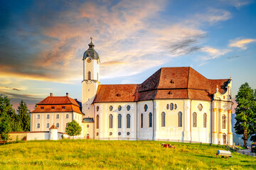 Wieskirche, Steingaden, Deutschland 