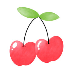 heart shaped cherry