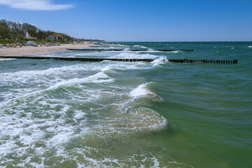 Groins At The Beach In Kuehlungsborn