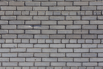 White brick wall.