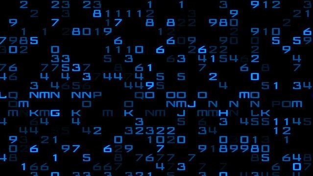 sfondo, monitor, numeri,  concetto elaborazione dati, analisi