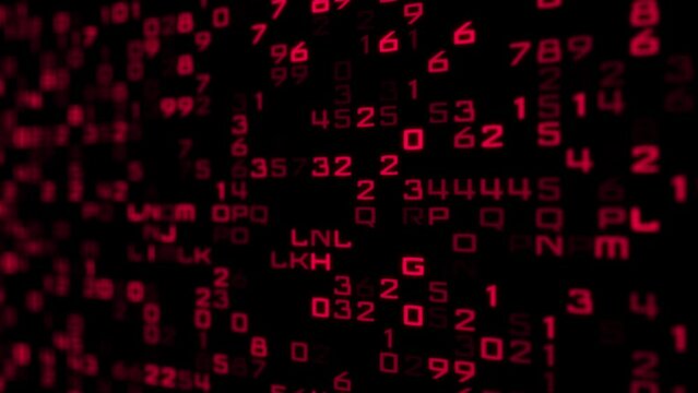 sfondo, monitor, numeri,  concetto elaborazione dati, analisi