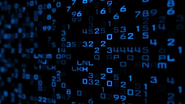 sfondo, monitor, numeri,  concetto elaborazione dati, analisi