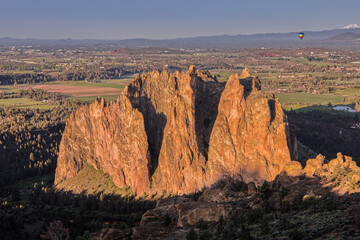 Smith Rock State Park Rock Formation in the Morning
