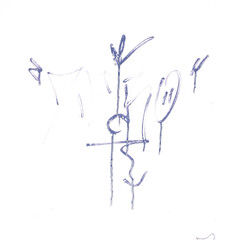 paint stain on the wall
