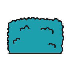 Filled Line HEDGE design vector icon design vector line icon svg