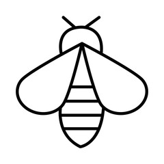 BEE design vector icon design vector line icon svg