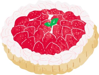 いちごのタルト