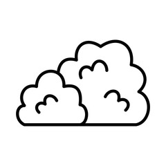 BUSH design vector icon design vector line icon svg
