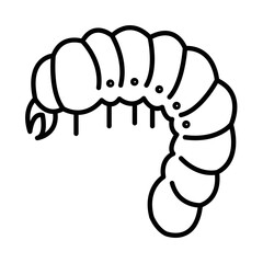 CATERPILLAR design vector icon design vector line icon svg