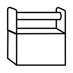 TOOLS BOX design vector icon design vector line icon svg