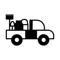 Solid Line GARDENER JOB design vector icon design vector line icon svg