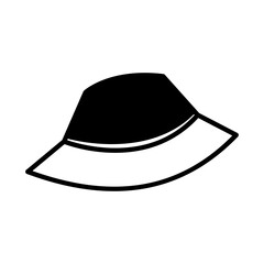 Solid Line GARDENING HAT design vector icon design vector line icon svg