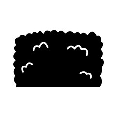 Solid HEDGE design vector icon design vector line icon svg