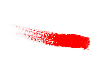 Red paint splash