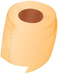 Tissue Roll cartoon