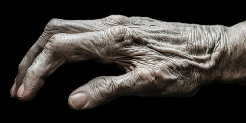 A artist's rendering of a hand, its intricate details revealed in every line and crease - generative ai