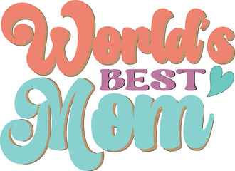 Retro Mom Sublimation Designs