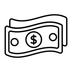 Money Outline Icon