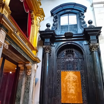 Cappella della Sindone meaning Holy Shroud chapel at Turin Cathedral, Italy