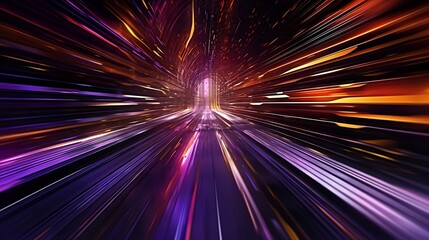 abstract high speed background with lights