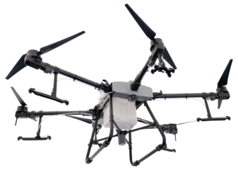 Isolated agricultural drone sprayer	