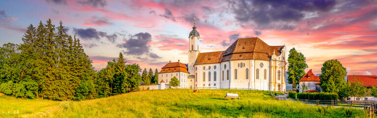 Wieskirche, Bayern, Deutschland 