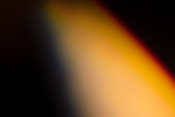 analogic light leak produced with glass crystal and led lights, background is pure black. Perfect...