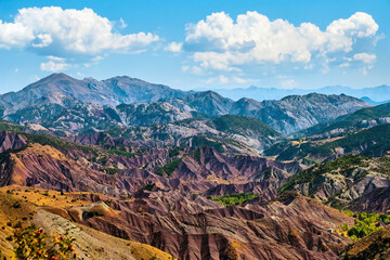 Fototapeta premium view to the mountains