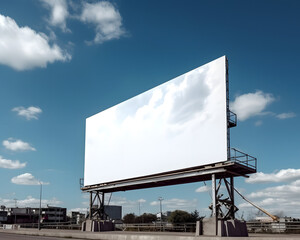 Obraz premium billboard mockup, generative ai