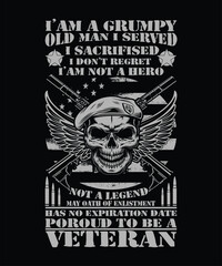 
veteran t-shirt design