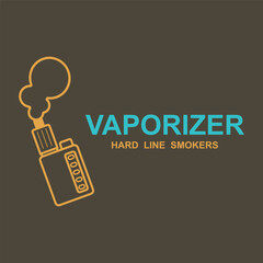 Vape Shop Logo Design Concept Vector. Vaping Logo Design Template