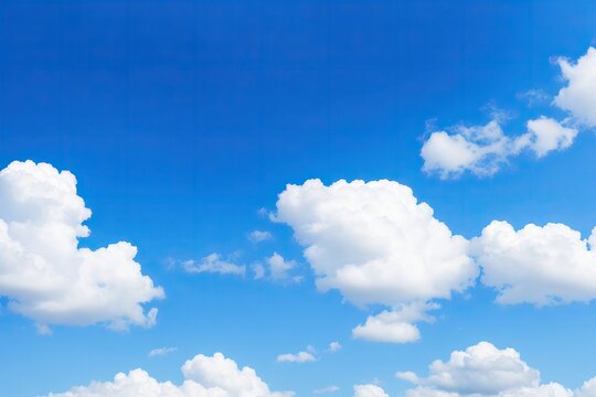 Blue sky with clouds