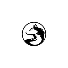 BLACK WOLF LOGO