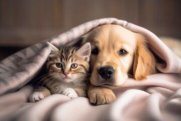 The Golden Retriever Dog Generative AI